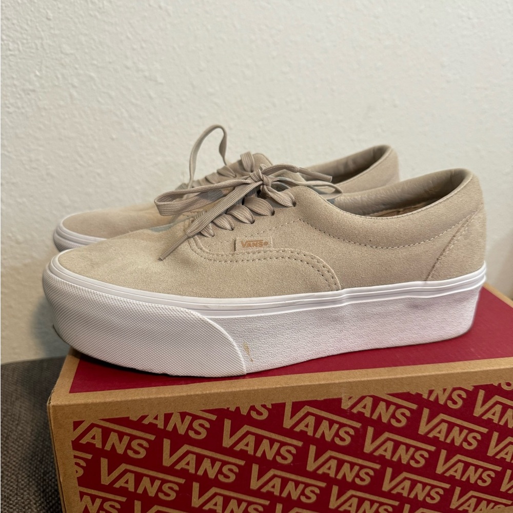 Vans Beige Era Stackform Sneakers